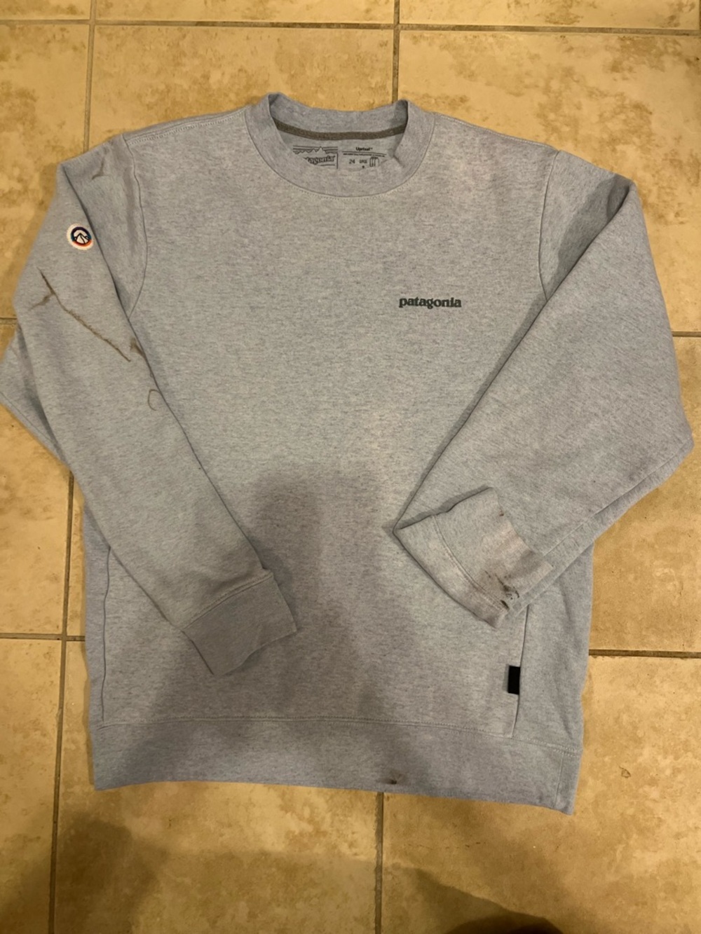 Patagonia Women’s MD Crewneck Sweatshirt - Heather Gray READ